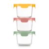 Color Lock® Glass 2 Cup Round 6pc Set